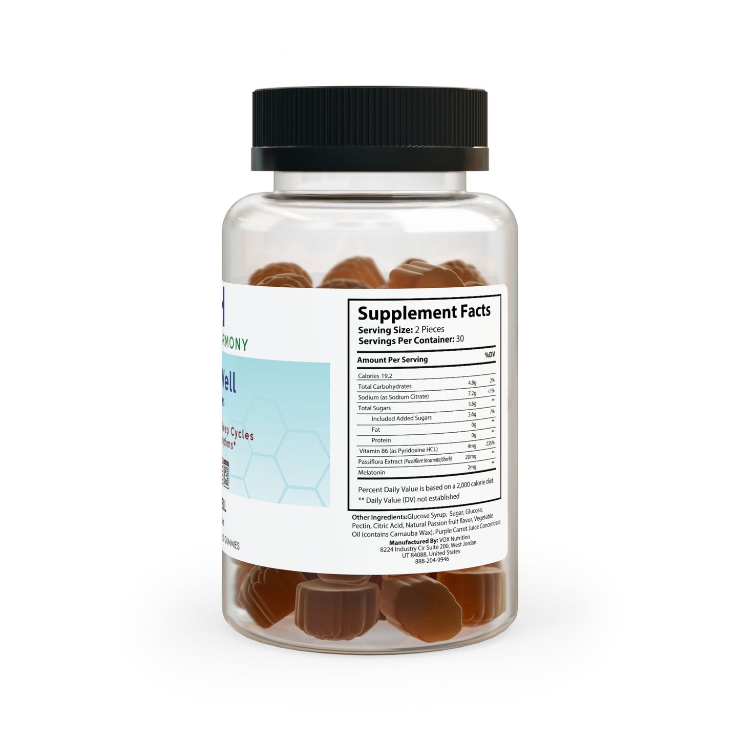 Sleep Well Gummies (60 Gummies)