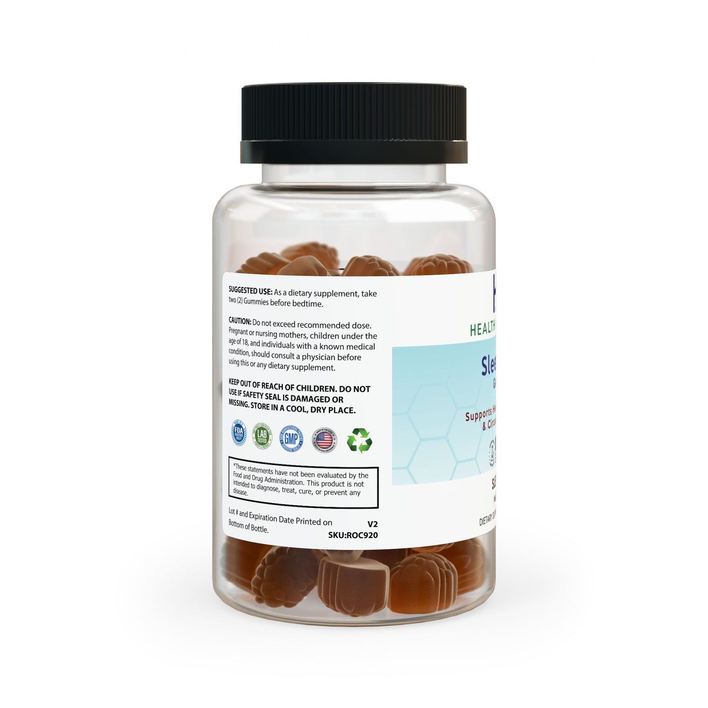 Sleep Well Gummies (60 Gummies)
