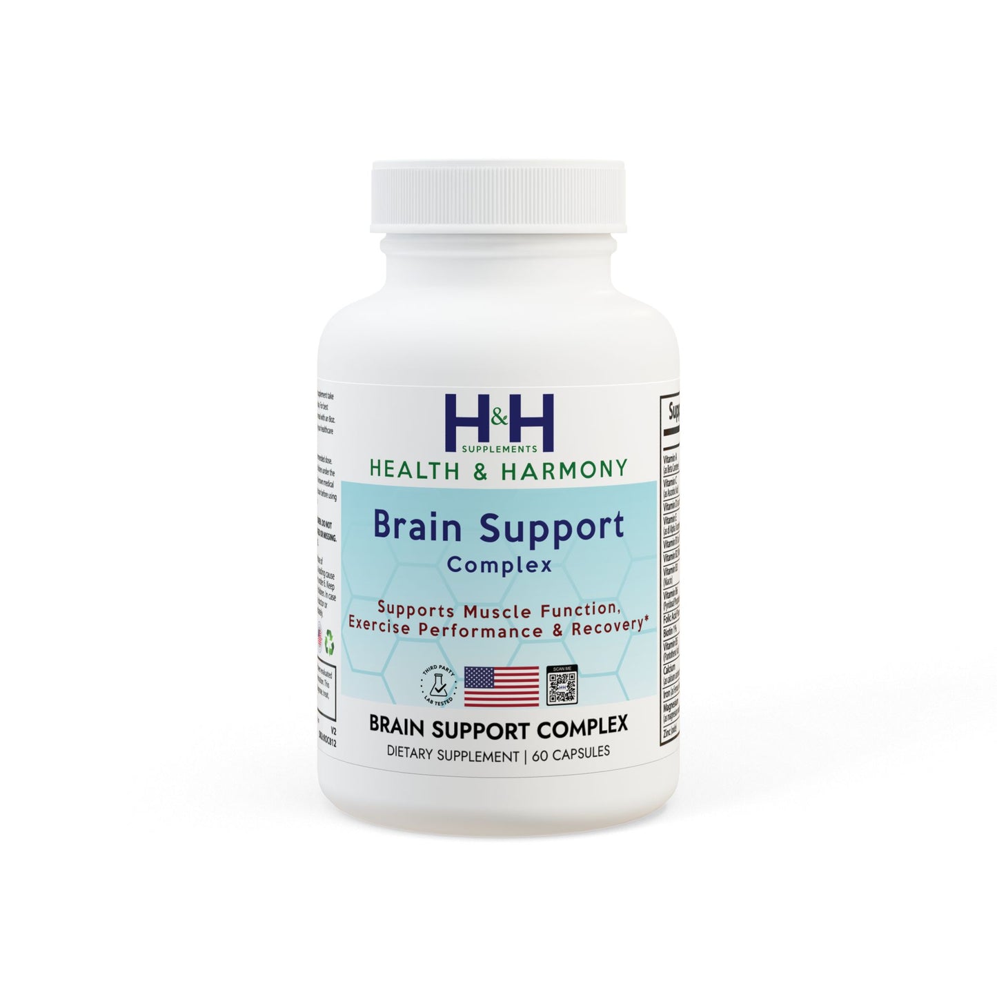 Brain Support Complex Supplement (60 Capsules)