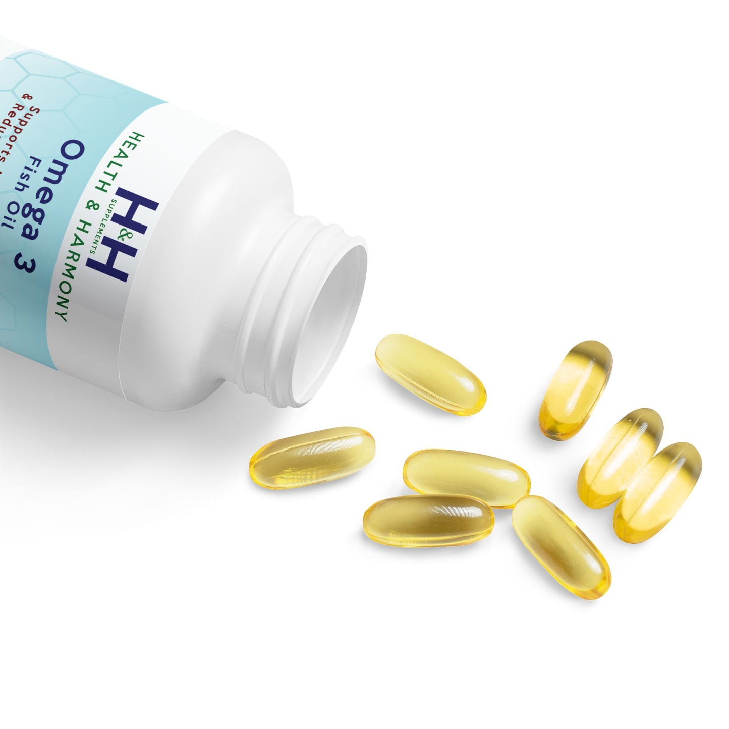 Omega 3 Fish Oil Supplement (60 Softgels)