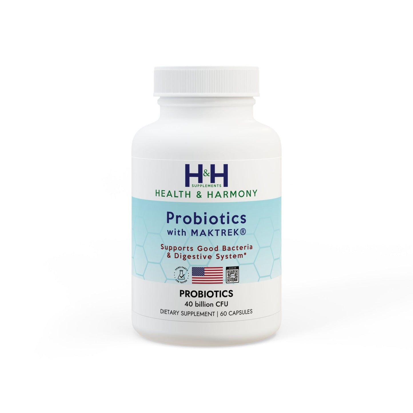 Probiotics Supplement (60 Capsules)