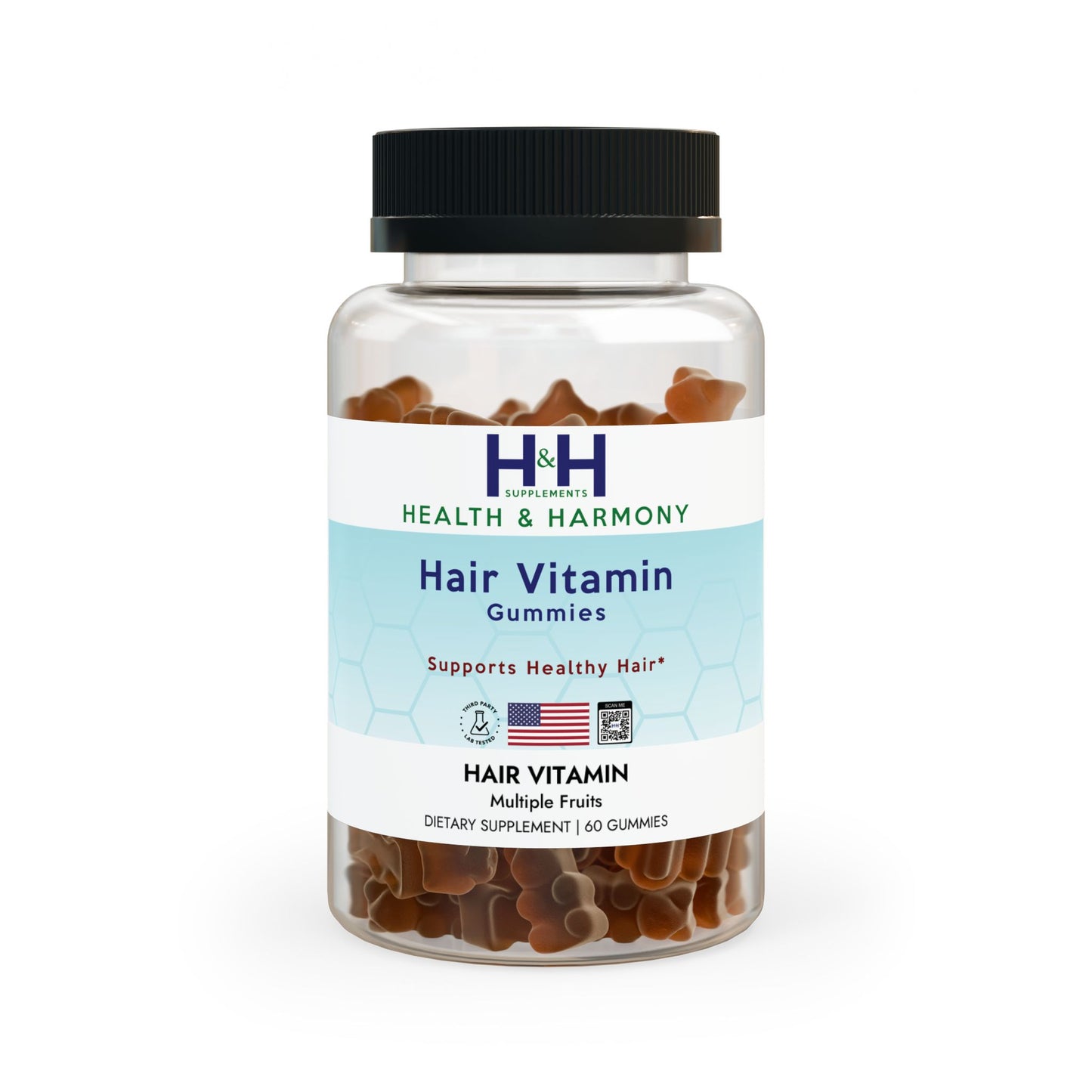 Hair Vitamin Gummies (60 Gummies)