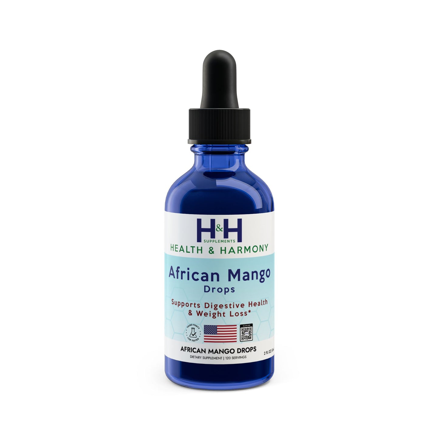 African Mango Drops Supplement (60ml, 2fl.oz)